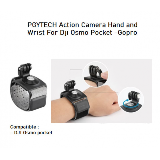 PGYTECH Action Camera Hand and Wrist For Dji Osmo Pocket -Gopro